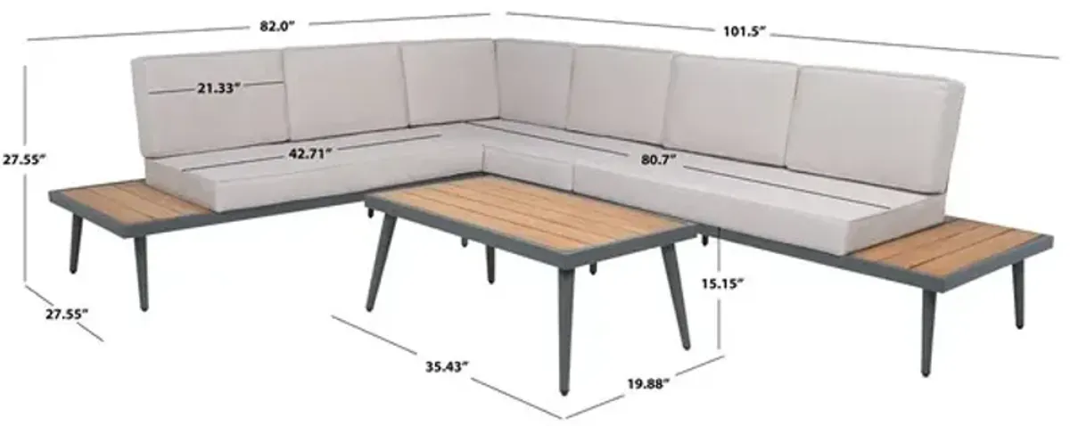 Guthrie Corner Outdoor Living Set