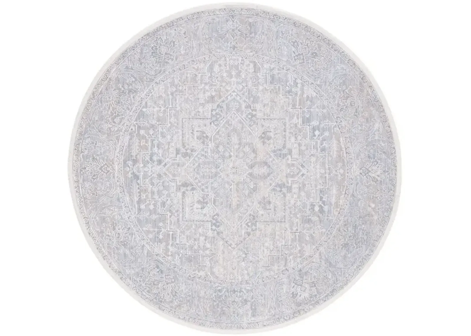 MARMARA 316 Blue  6'-7' X 6'-7' Round Round Rug