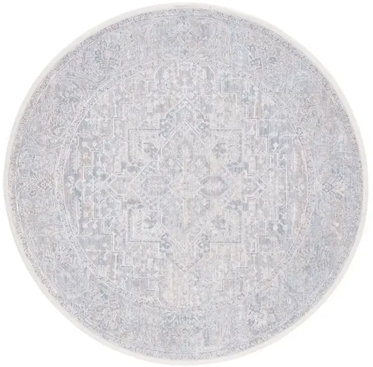 MARMARA 316 Blue  6'-7' X 6'-7' Round Round Rug