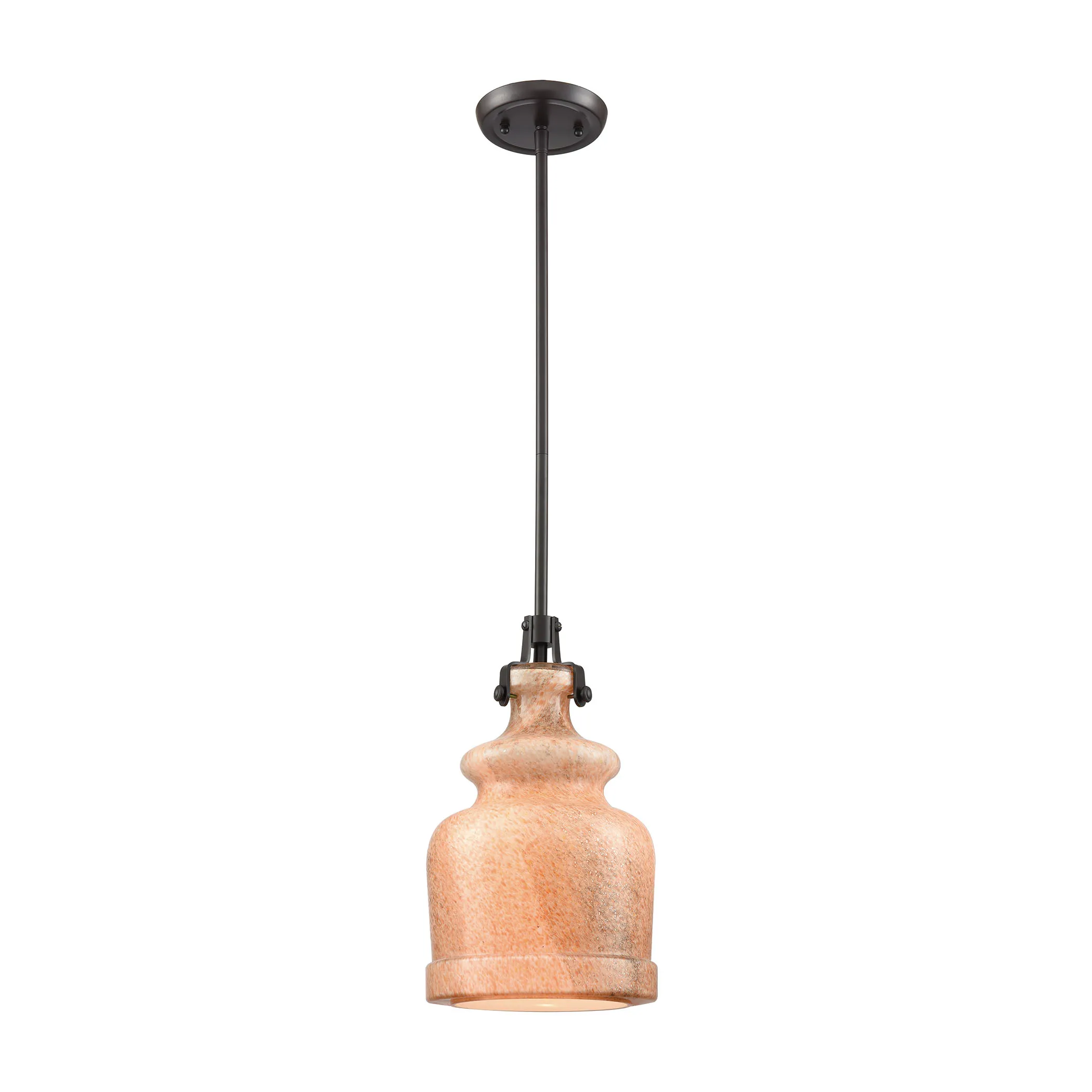 Sheffield 8" Wide 1-Light Mini Pendant - Oil Rubbed Bronze