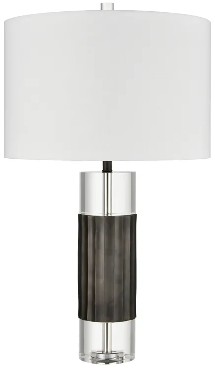 Journey 30" High 1-Light Table Lamp - Black