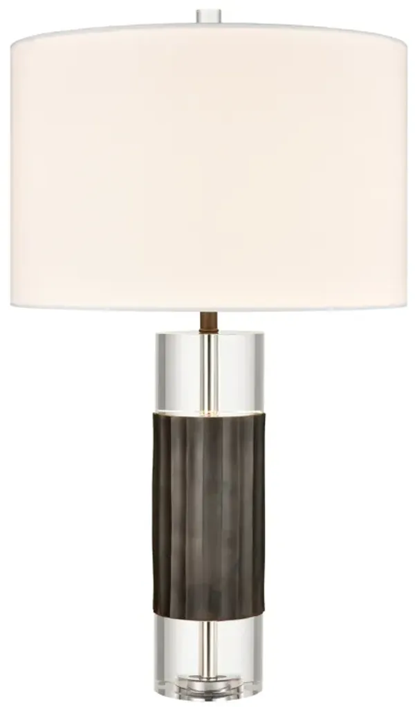 Journey 30" High 1-Light Table Lamp - Black