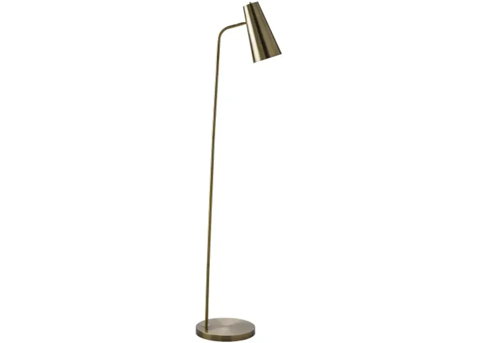 Tanner TNR-003 66"H x 12"W x 12"D Task Floor Lamp