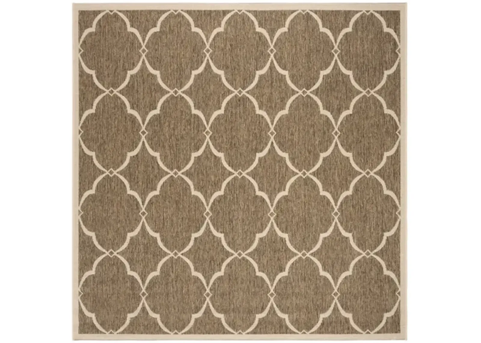 LINDEN 125 Collection LND125D-6SQ Beige / Cream 6'-7" X 6'-7" Square