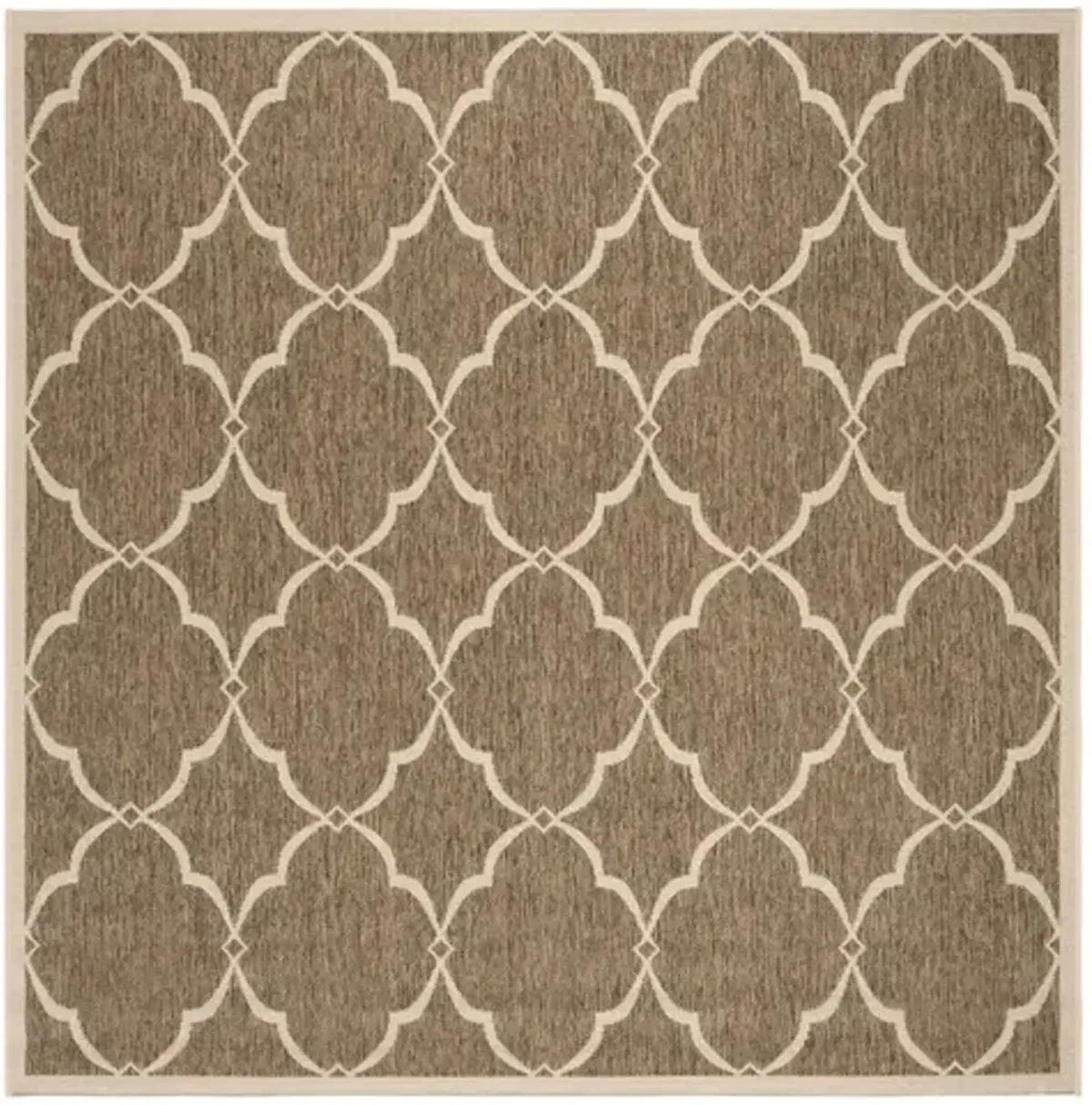 LINDEN 125 Collection LND125D-6SQ Beige / Cream 6'-7" X 6'-7" Square