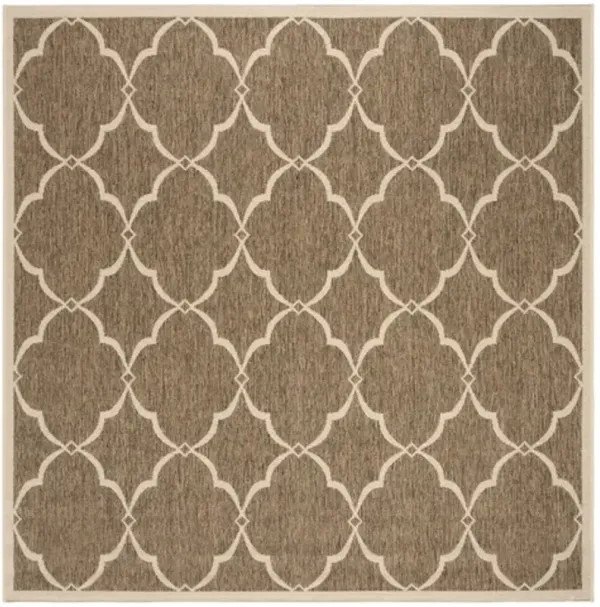 LINDEN 125 Collection LND125D-6SQ Beige / Cream 6'-7" X 6'-7" Square