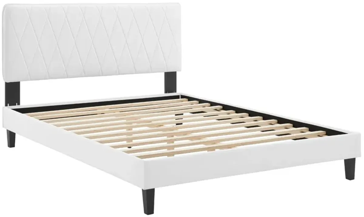 Phillipa Performance Velvet King Platform Bed