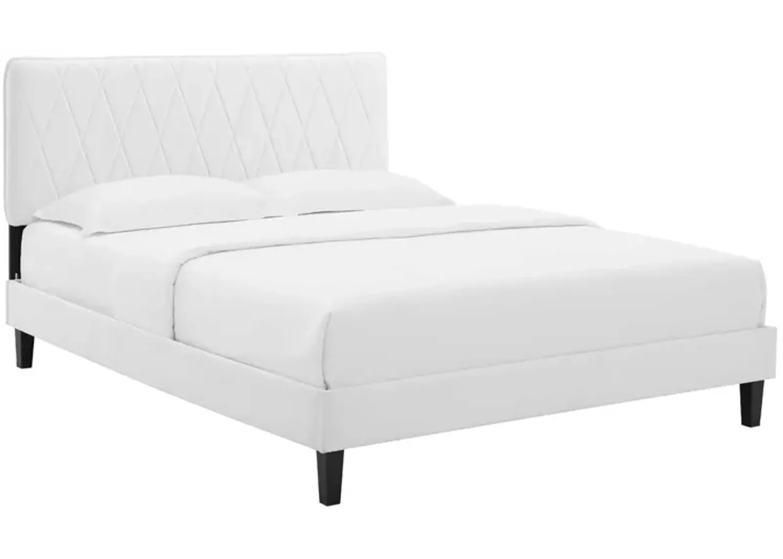 Phillipa Performance Velvet King Platform Bed