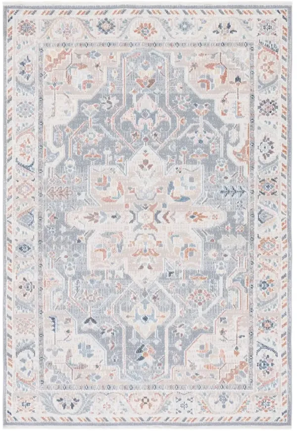 BLAIR WASHABLE 212 Blue 4' X 6' Small Rectangle Rug