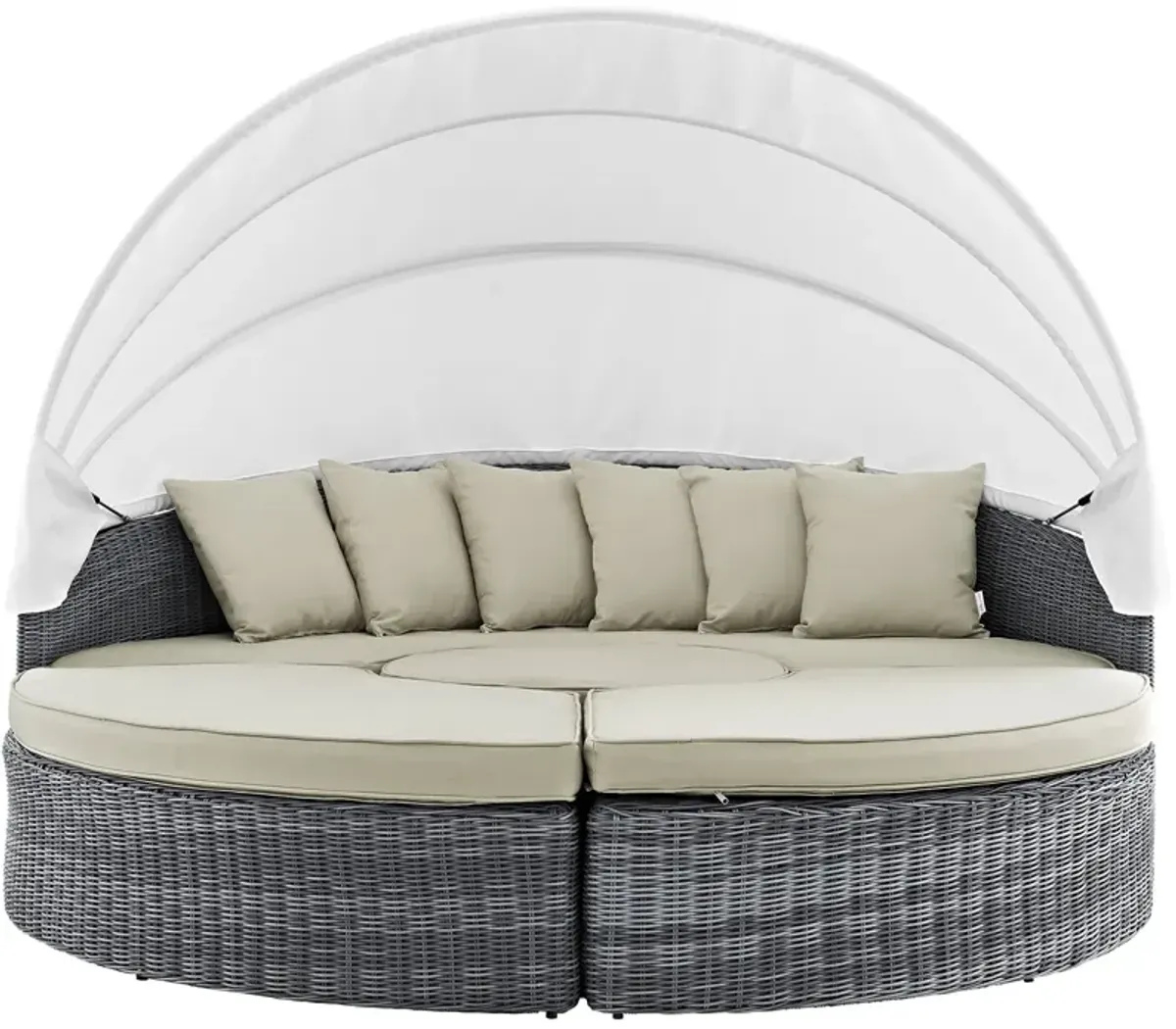 Summon Canopy Outdoor Patio Sunbrella® Daybed