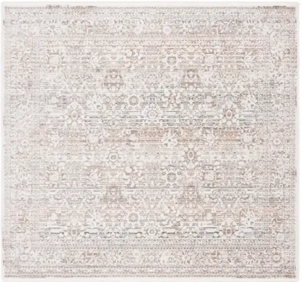 HARLOW 161 Beige 6'-3' X 6'-3' Square Square Rug