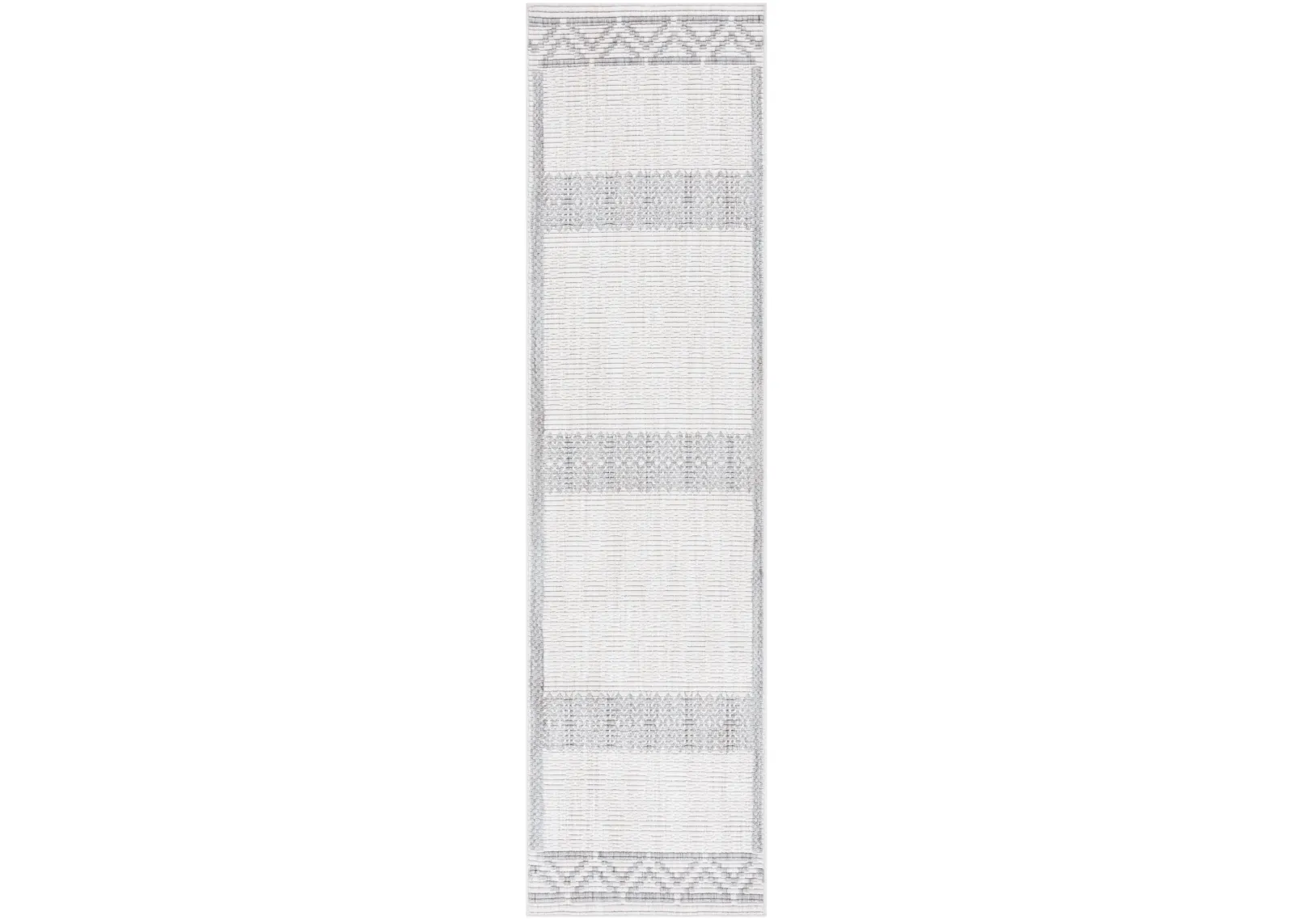 MSR1908 SERENITY IVORY  2'-2' x 8' Runner Rug