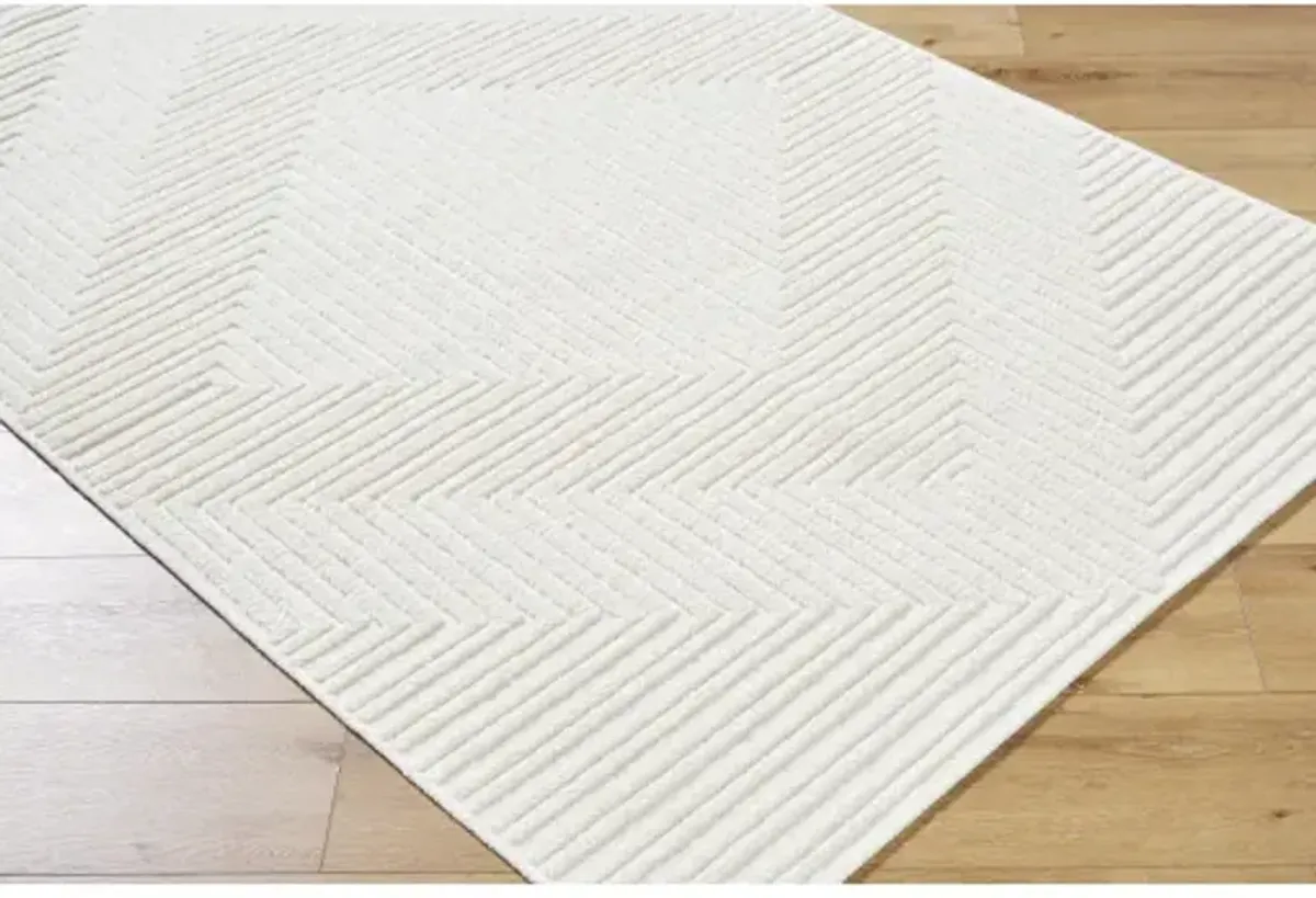 Lyna LYA-2337 5' x 7'2" Machine Woven Rug