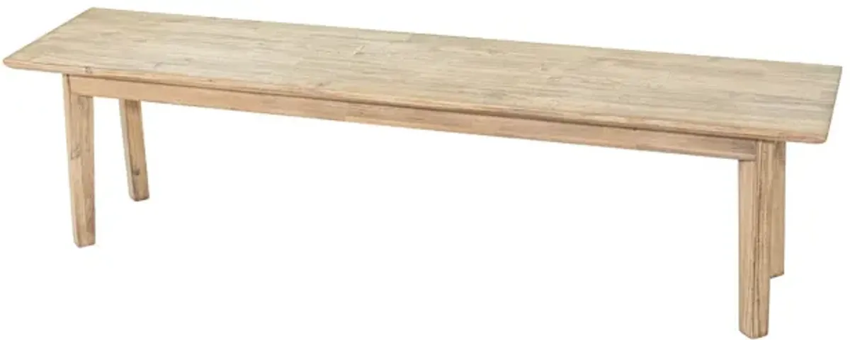 Gia Bench - Light Driftwood