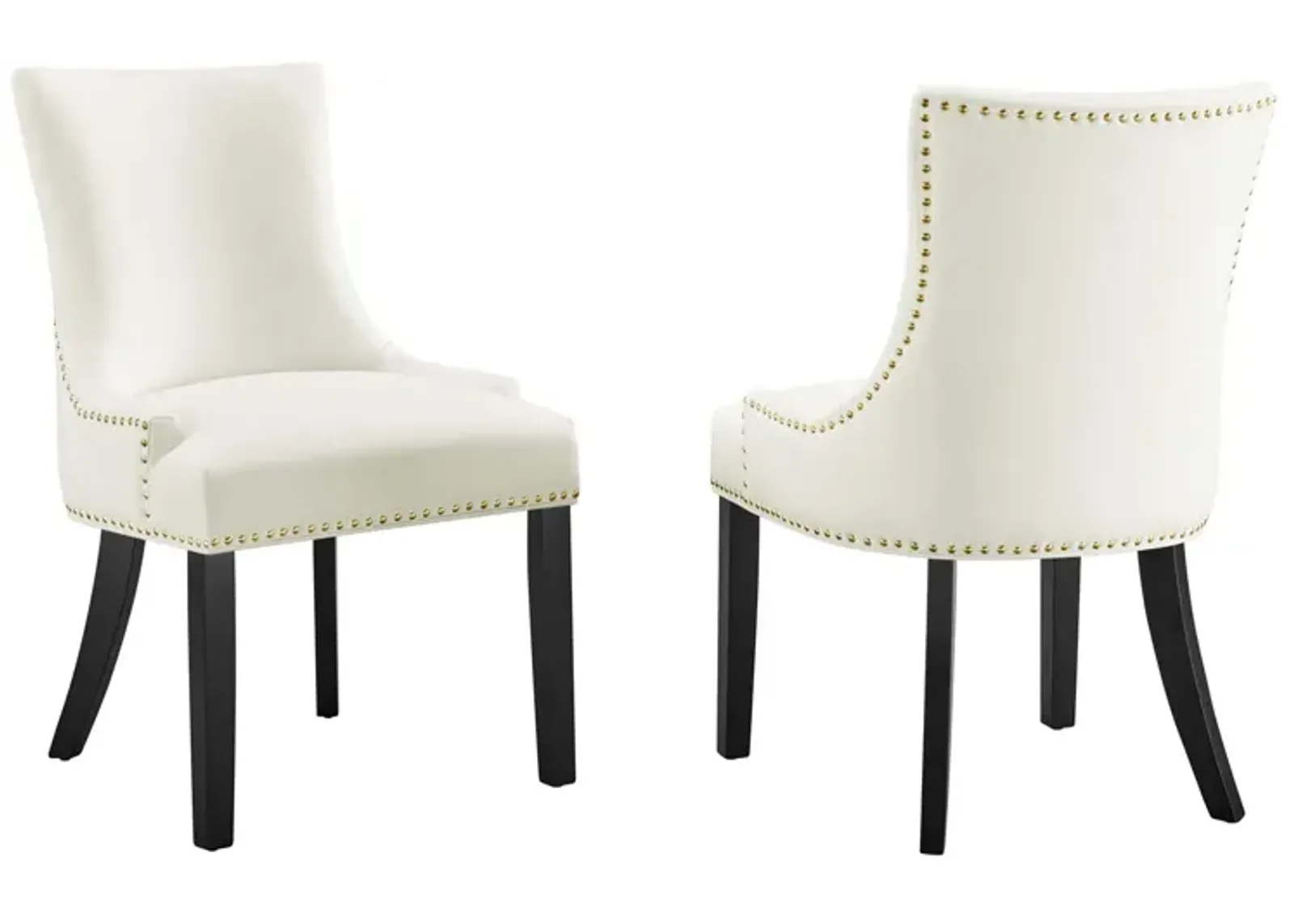 Marquis Performance Velvet Dining Chairs - Set of 2