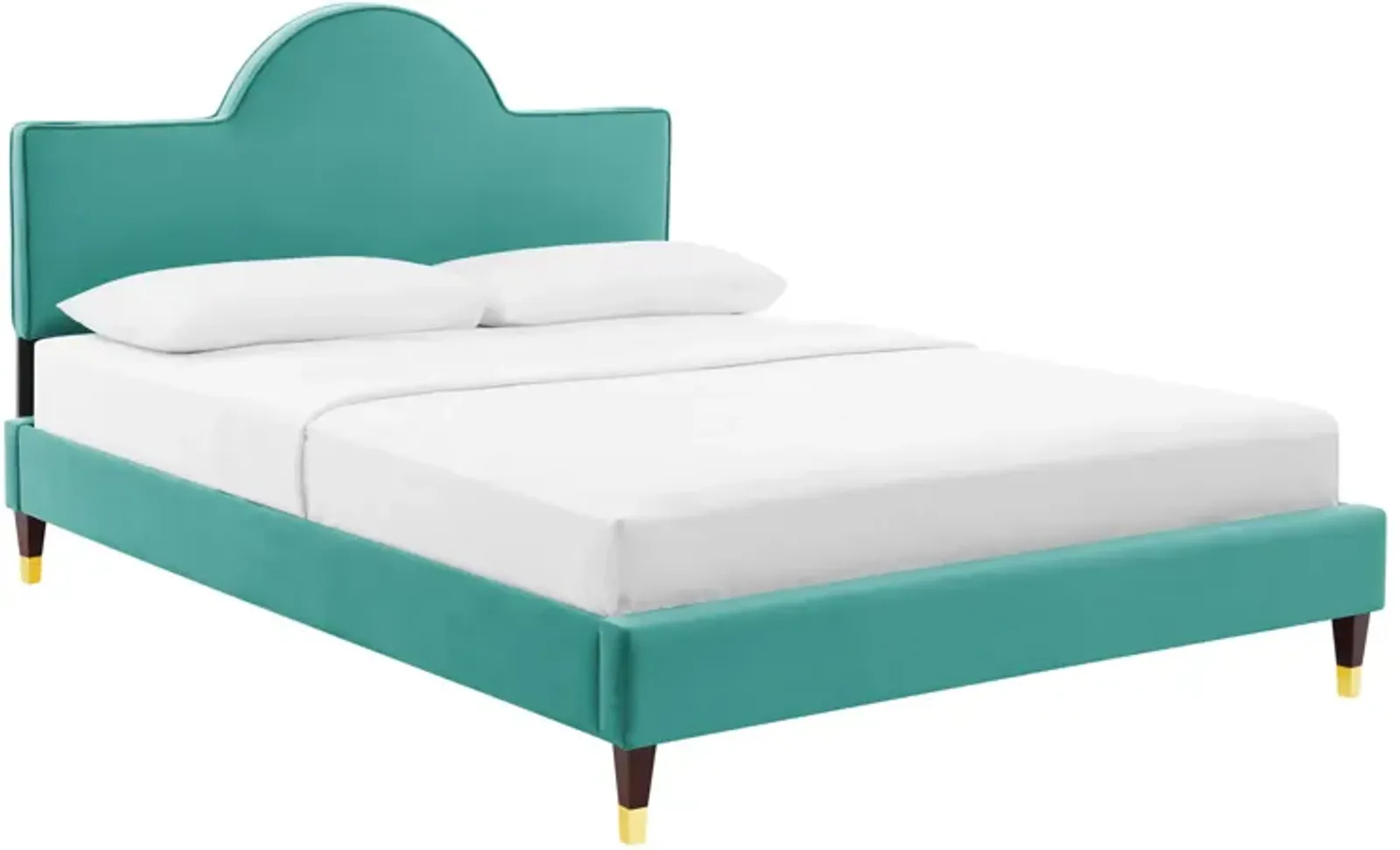 Aurora Performance Velvet Twin Bed