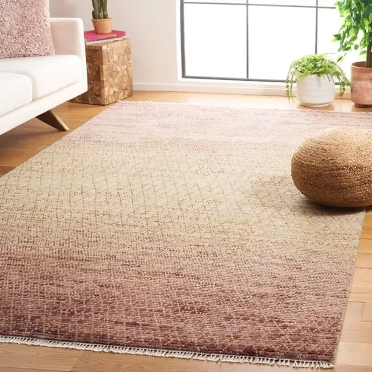 NOMAD 801 Pink 6' X 9' Medium Rectangle Rug