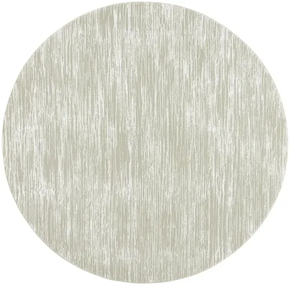 REVIVE 106 SAGE  6'-7' x 6'-7' Round Round Rug