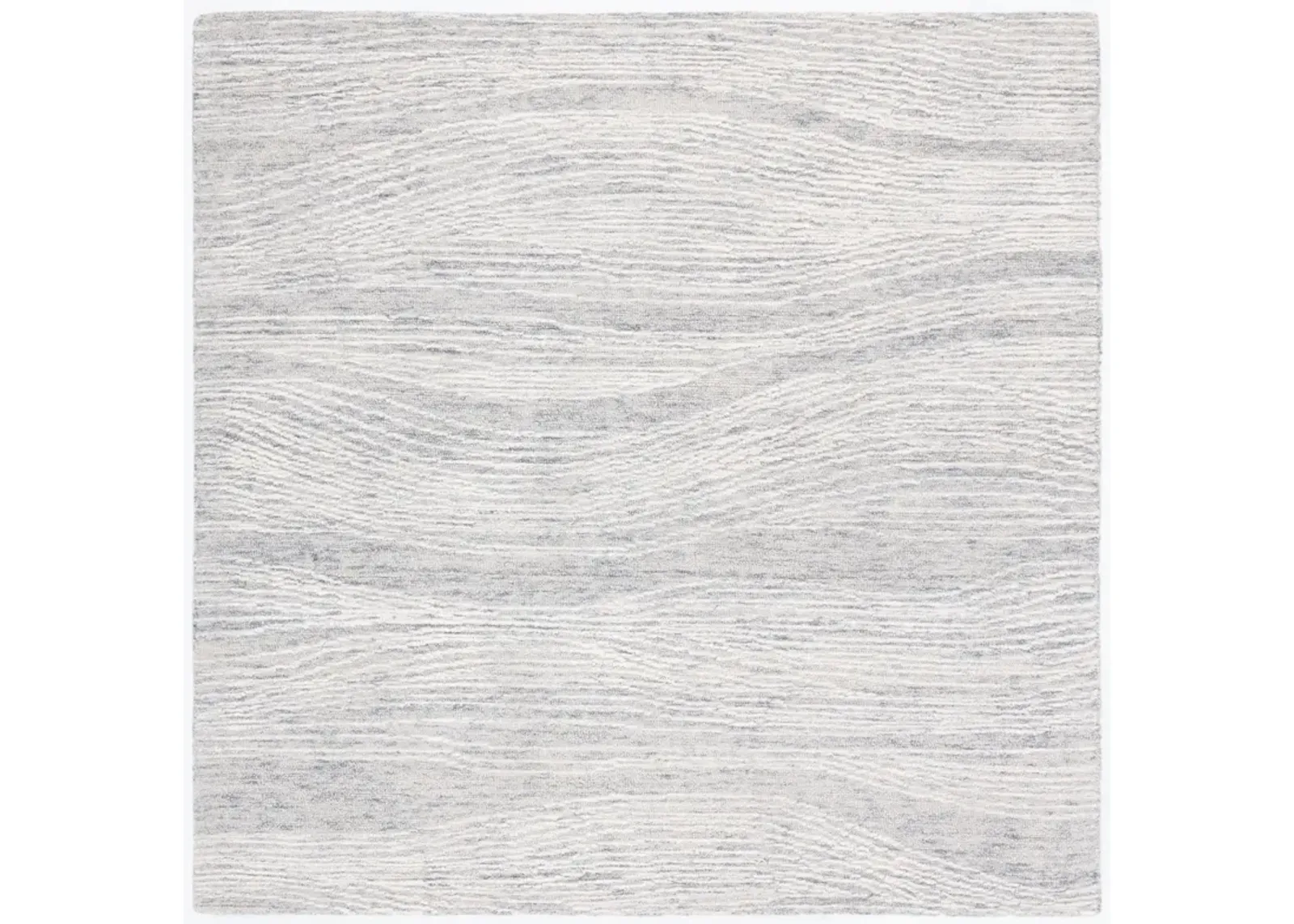 METRO 995 GREY  4' x 4' Square Square Rug