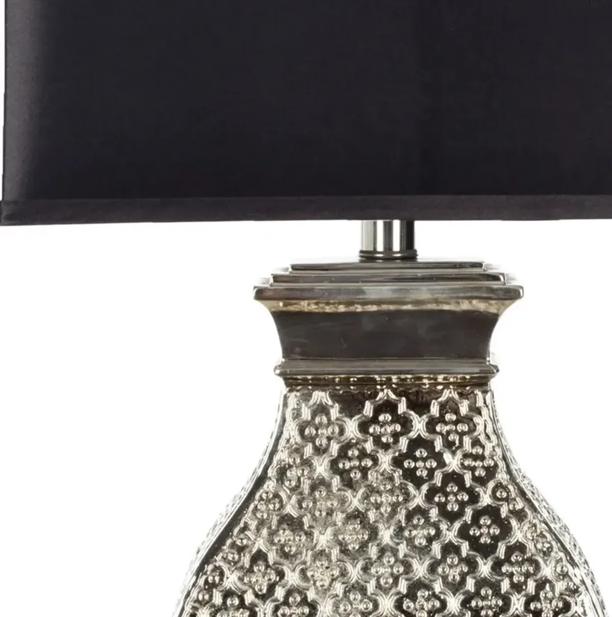 Malaga 29-Inch H Silver Table Lamp - Set of 2