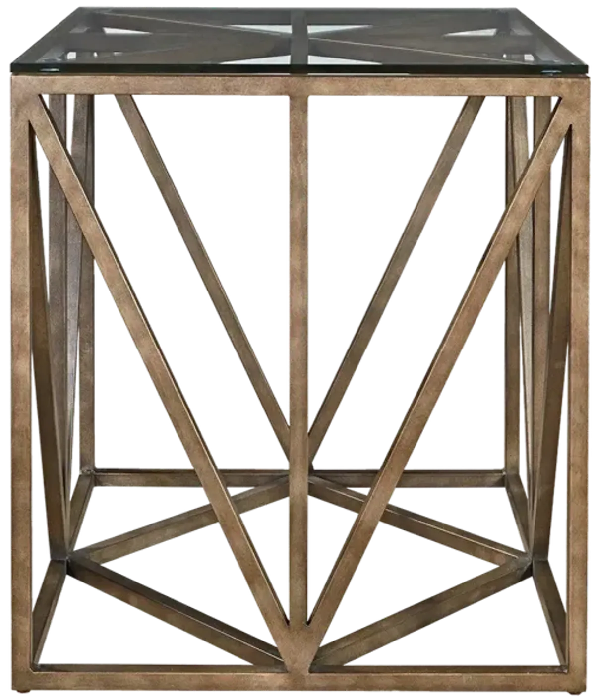 Truss End Table