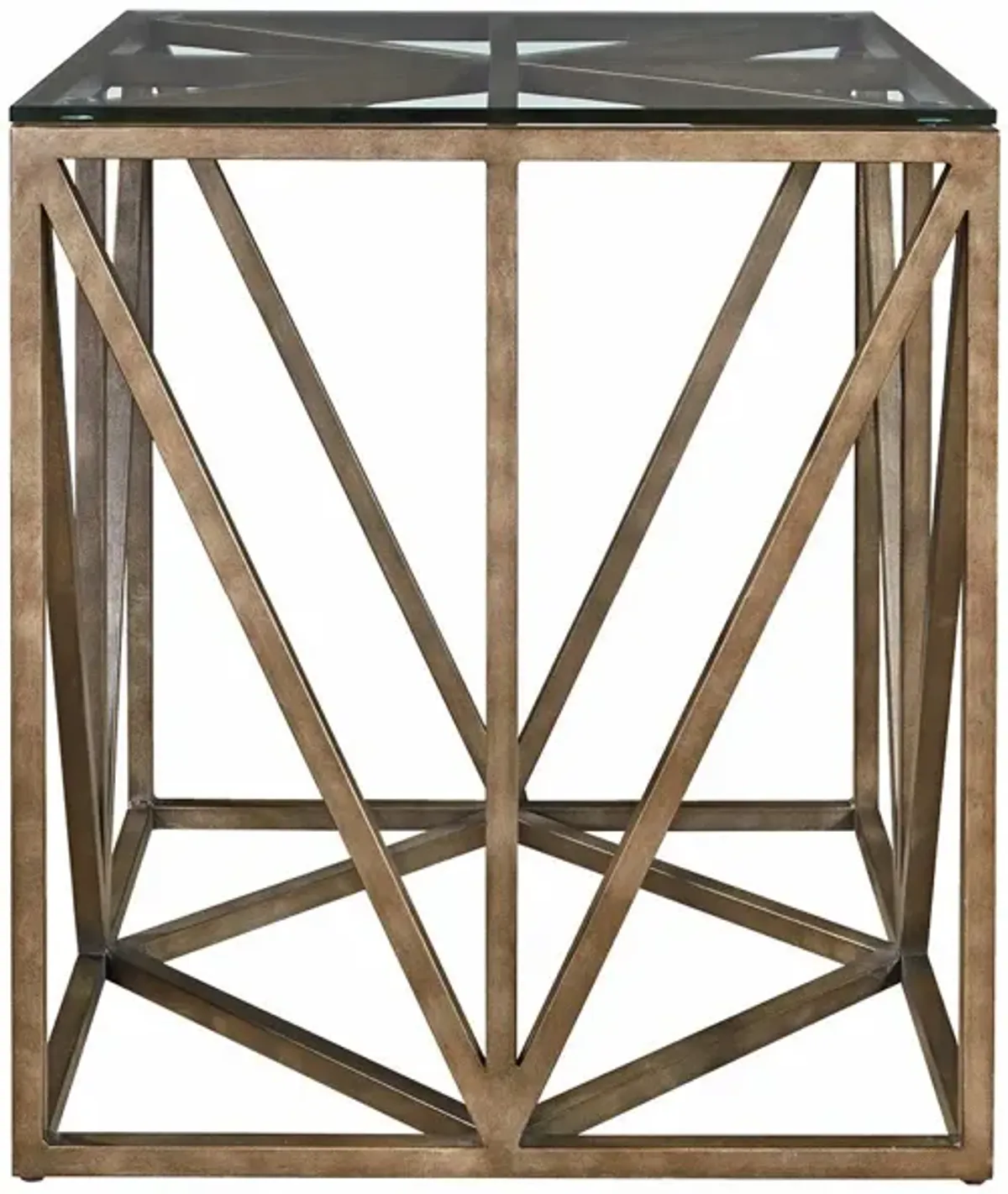 Truss End Table