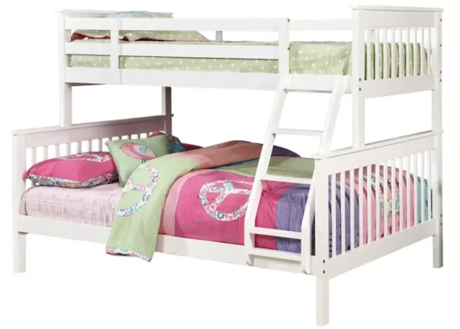 Chapman Twin Over Full Bunk Bed White