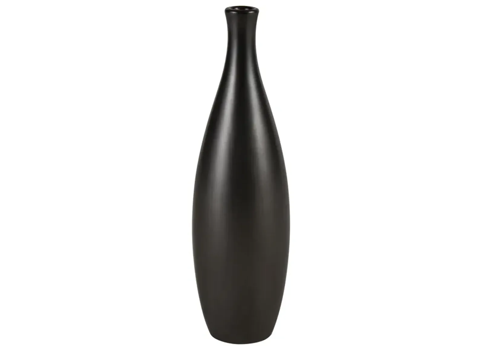 Faye Vase  -  Tall Black - Set of 2