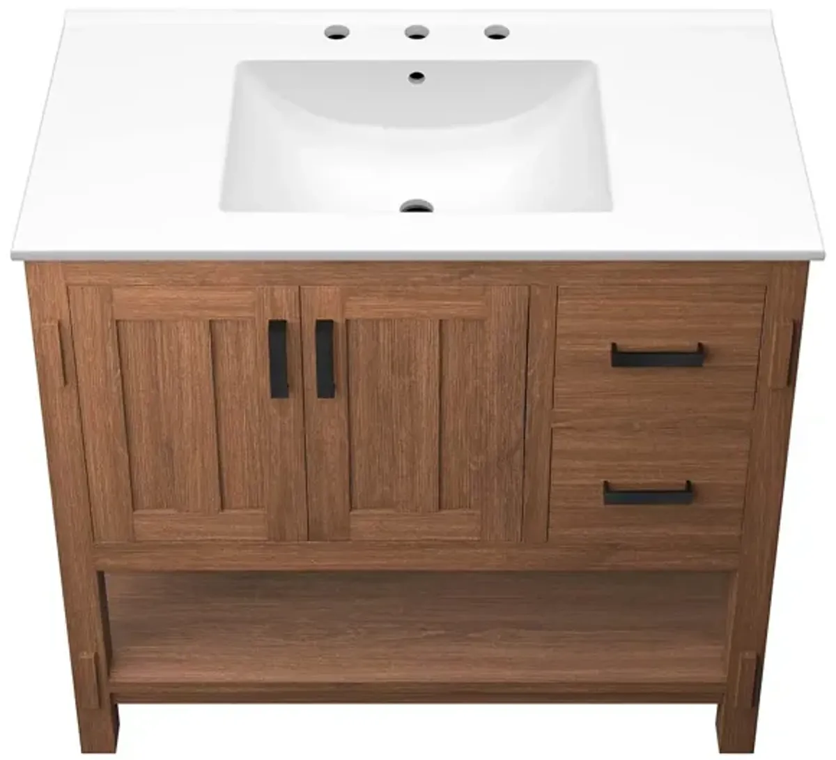 Ashlyn 36" Wood Bathroom Vanity