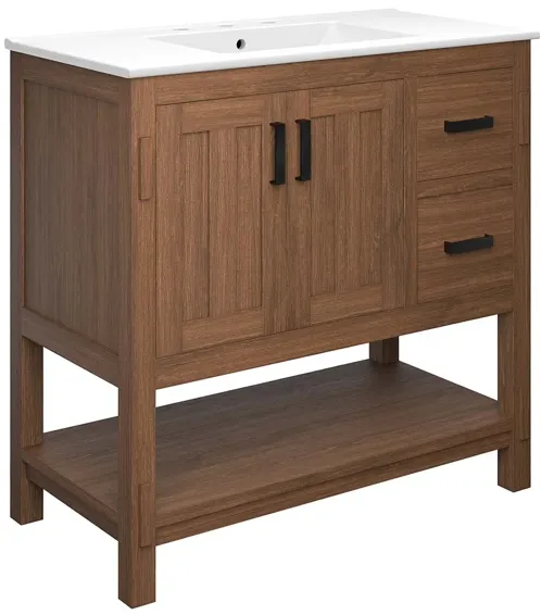 Ashlyn 36" Wood Bathroom Vanity