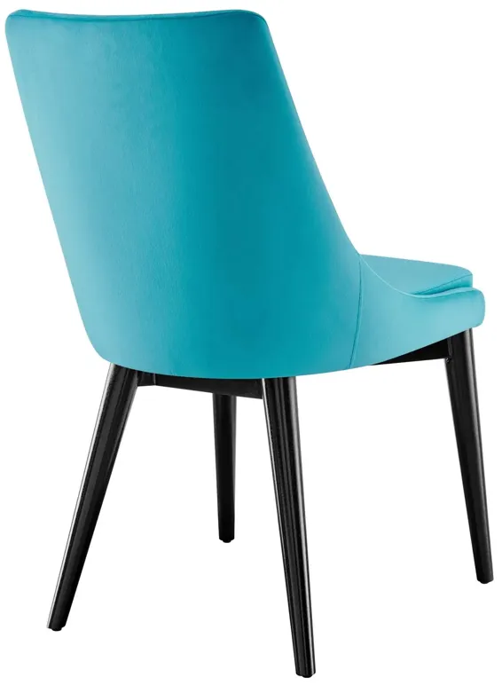 Viscount Performance Velvet Dining Chair