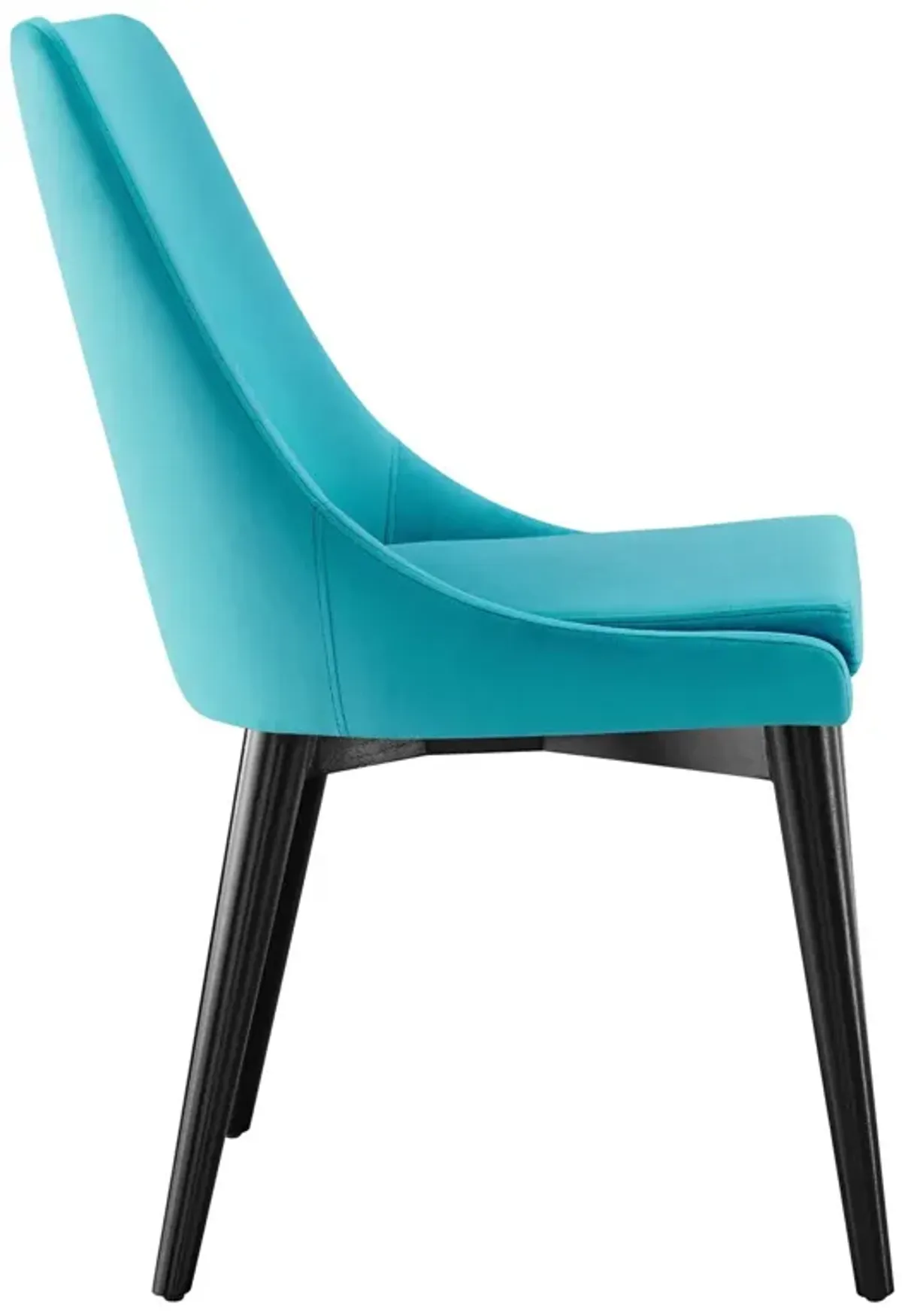 Viscount Performance Velvet Dining Chair