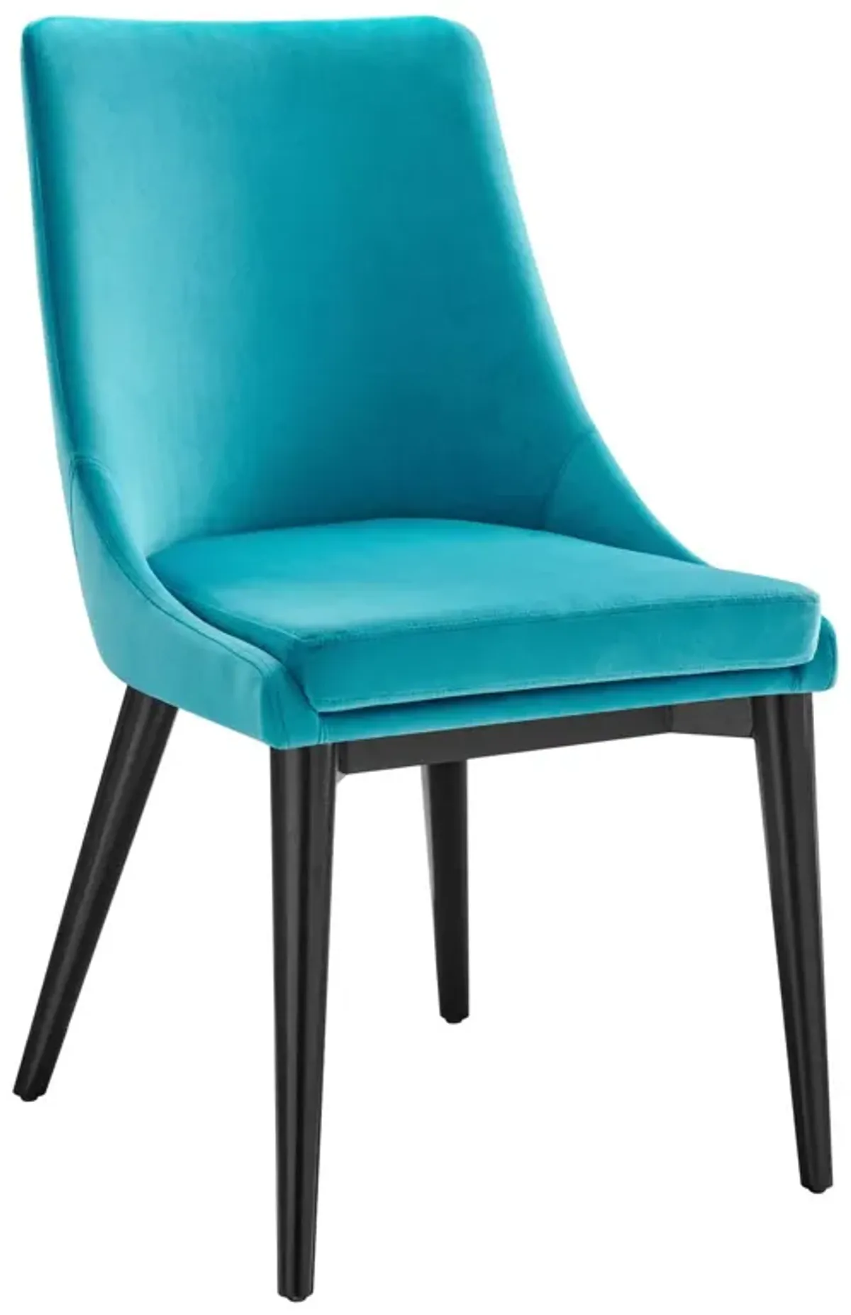 Viscount Performance Velvet Dining Chair