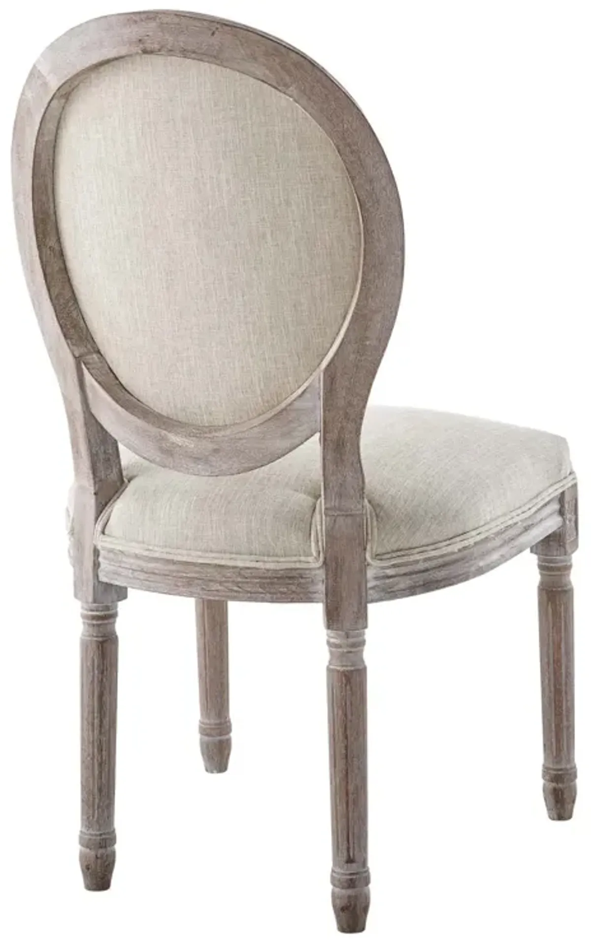 Arise Vintage French Upholstered Fabric Dining Side Chair Set of 2