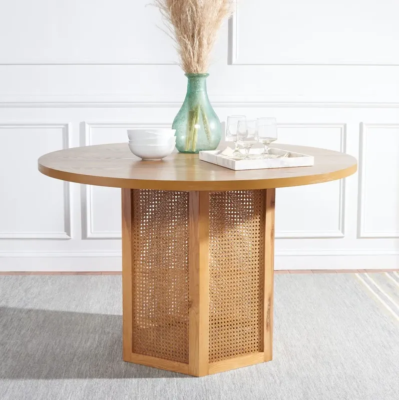 DANEZ CANE DINING TABLE