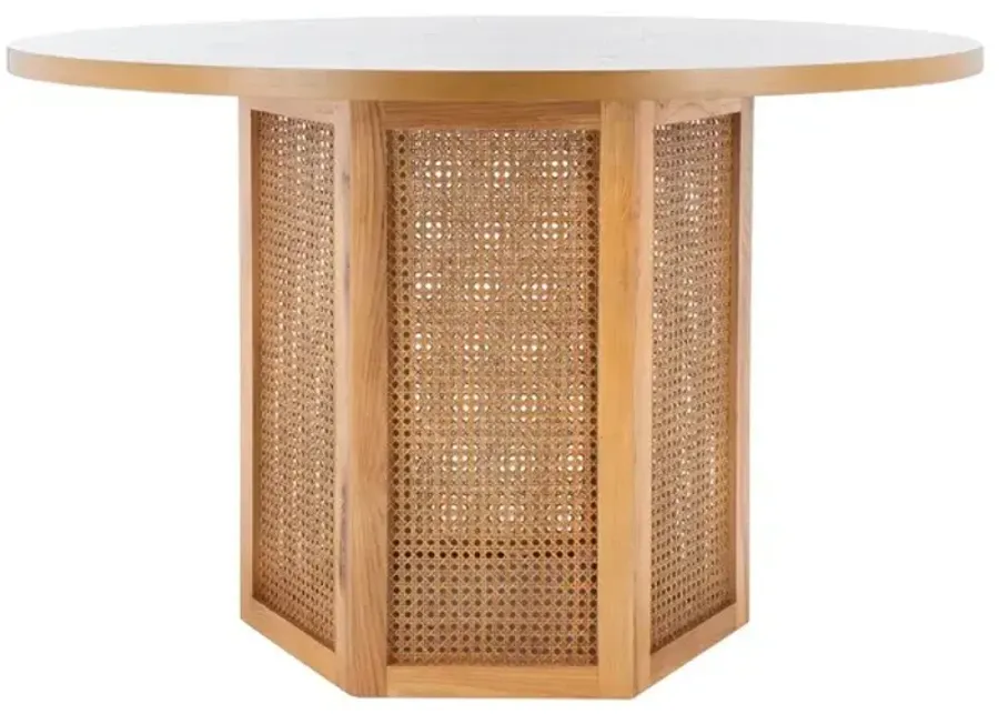 DANEZ CANE DINING TABLE