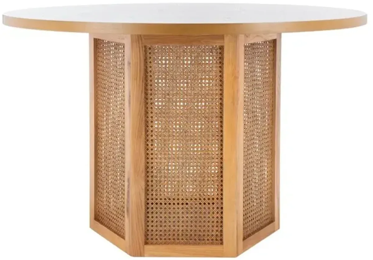 DANEZ CANE DINING TABLE