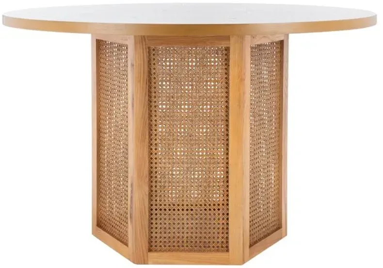 DANEZ CANE DINING TABLE