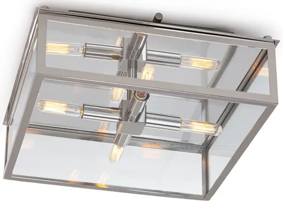 Ritz Flush Mount (Polished Nickel)