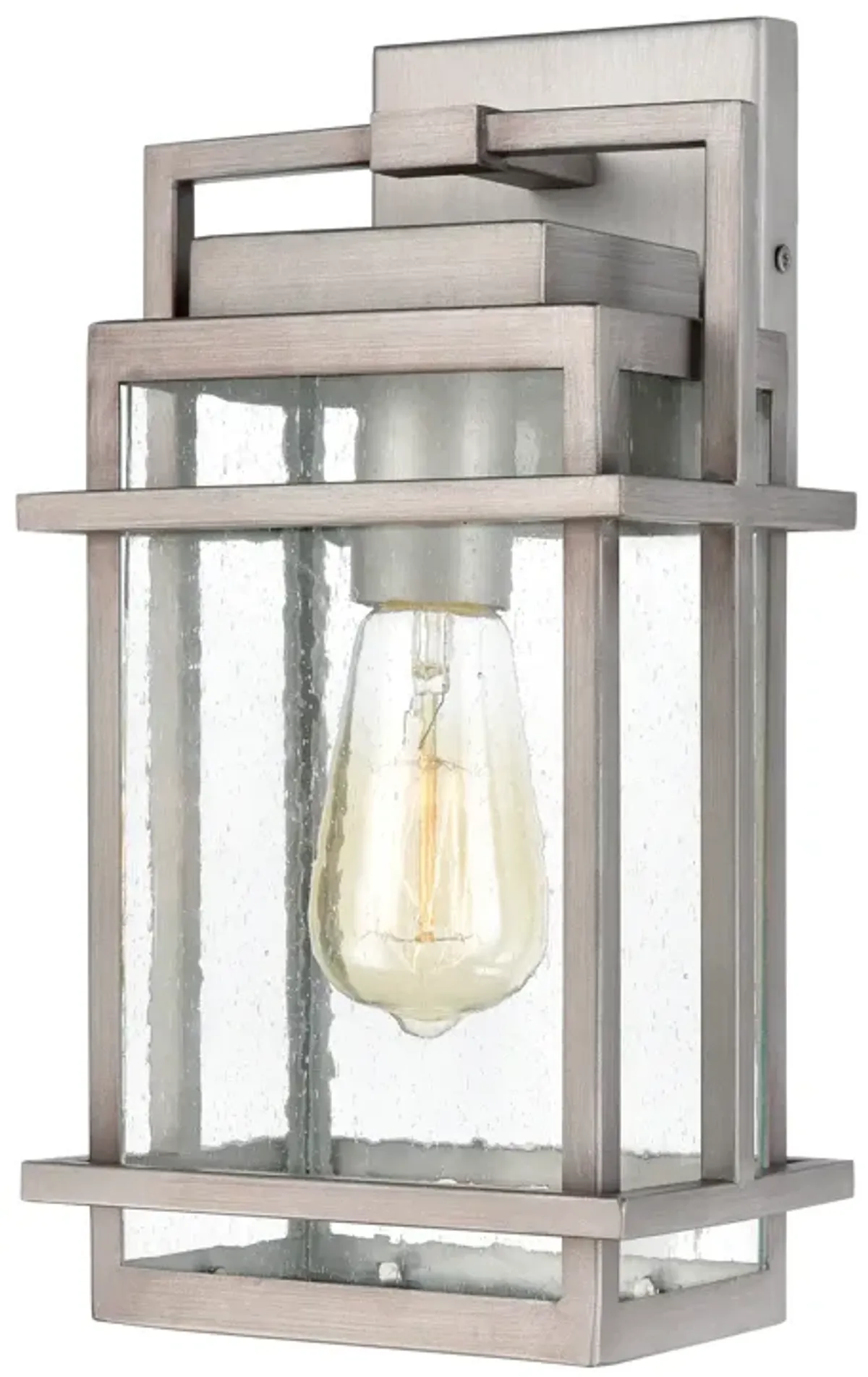 Breckenridge 14" High 1-Light Outdoor Sconce - Weathered Zinc