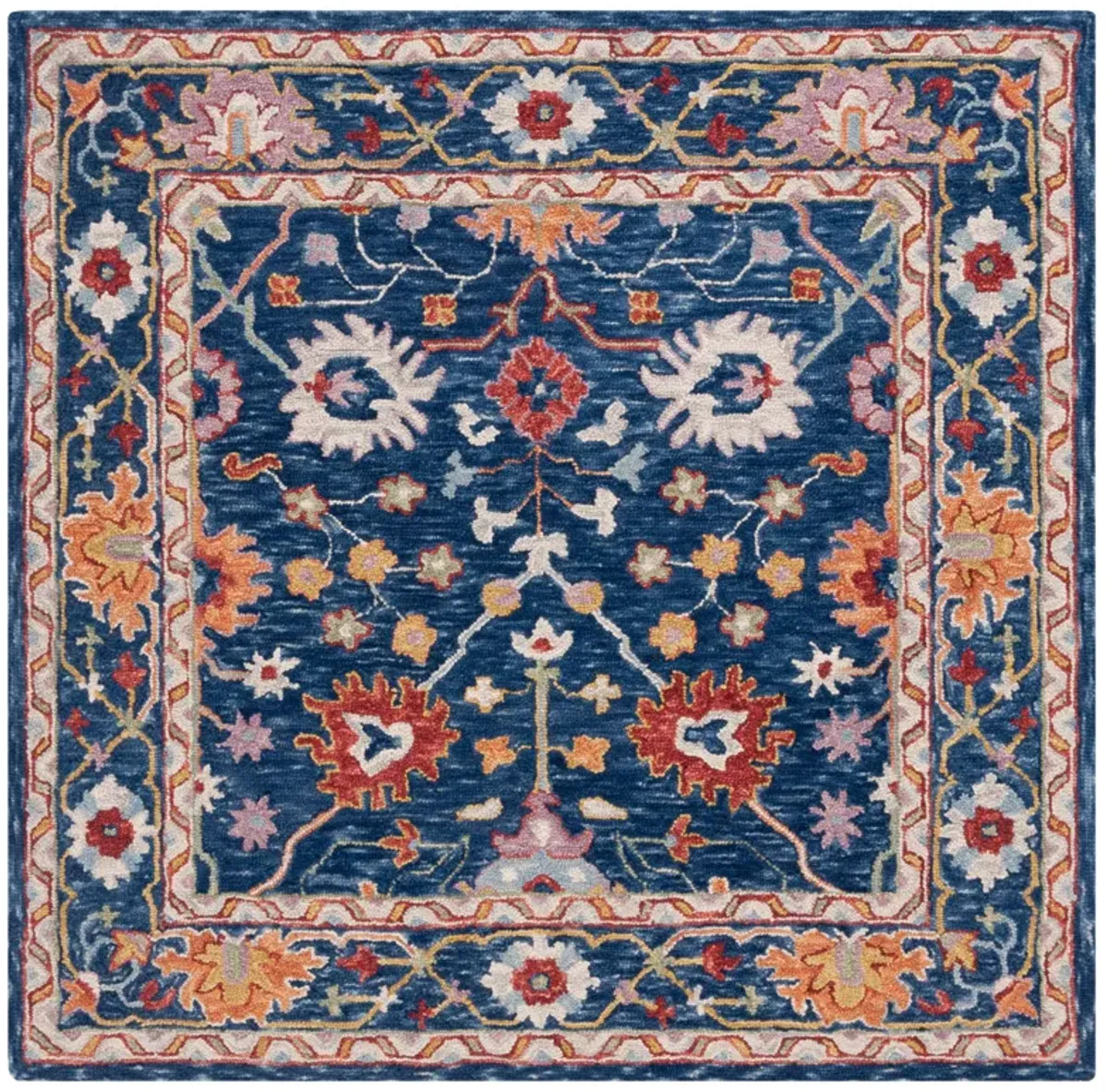 BLOSSOM Hand Tufted 6' x 6' Square area rug