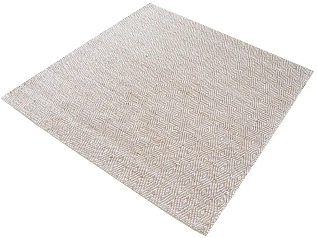 Elsie Handwoven Hemp and Cotton Rug