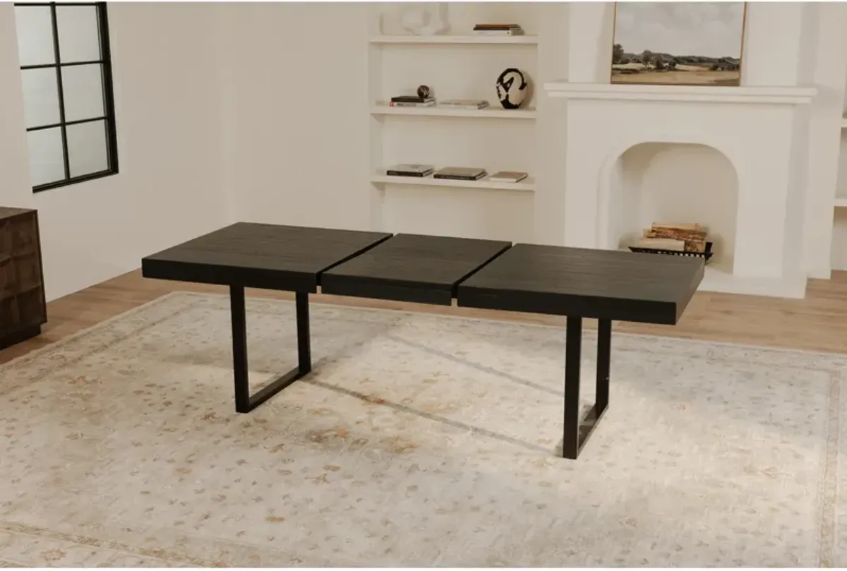 Ben Extension Dining Table Black