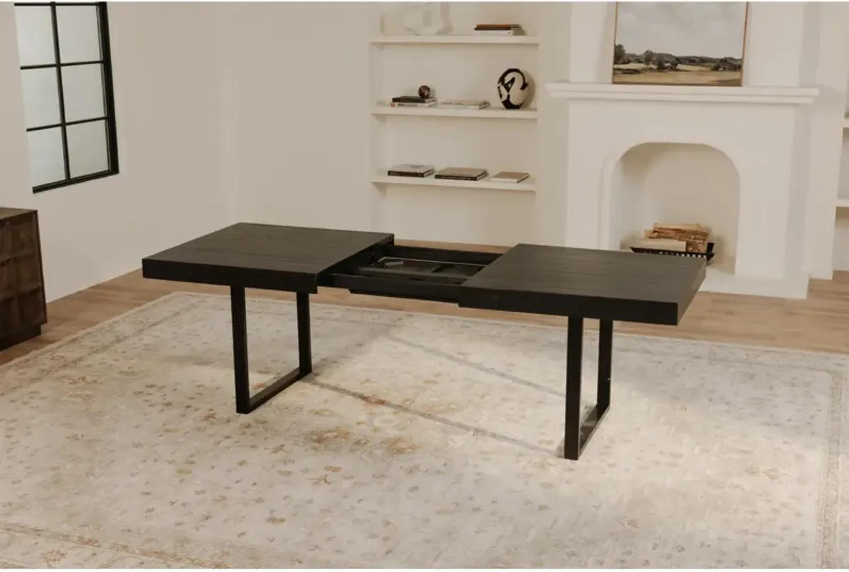 Ben Extension Dining Table Black