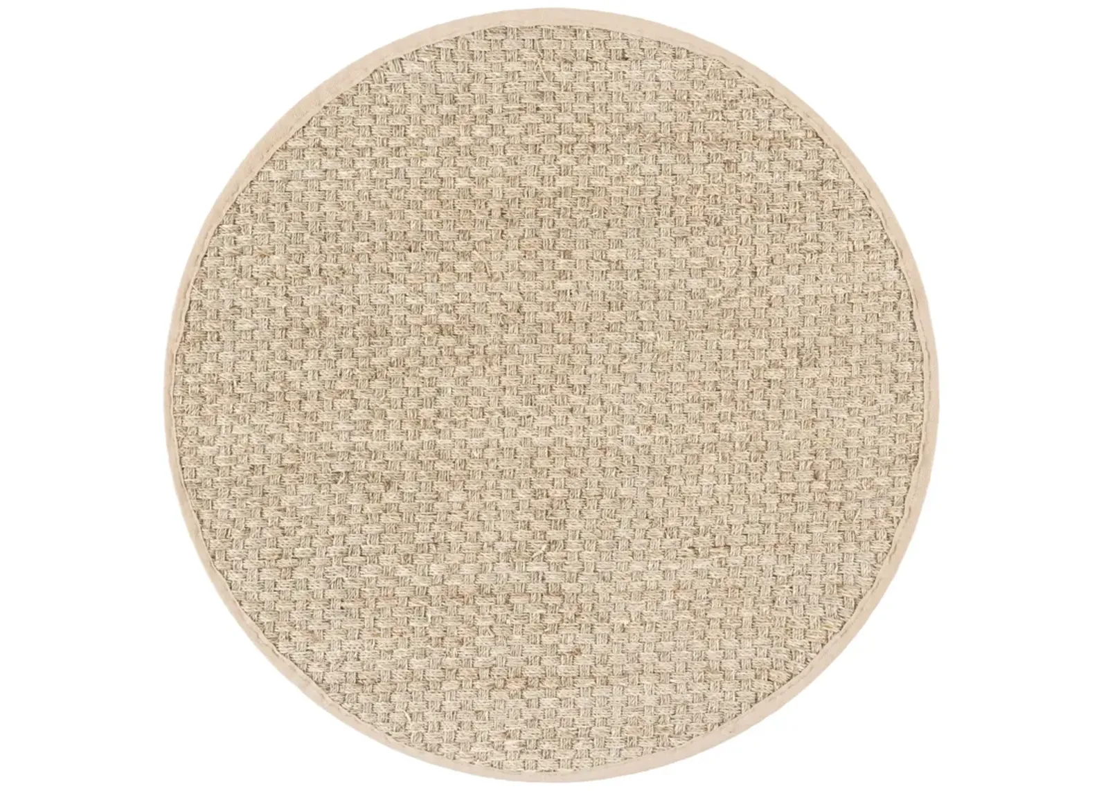 NF114 NATURAL  12' x 12' Round Round Rug