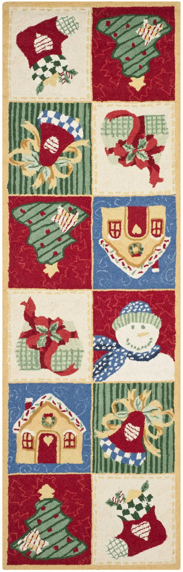 CHELSEA Hand Hooked 2'-6' x 6' runner