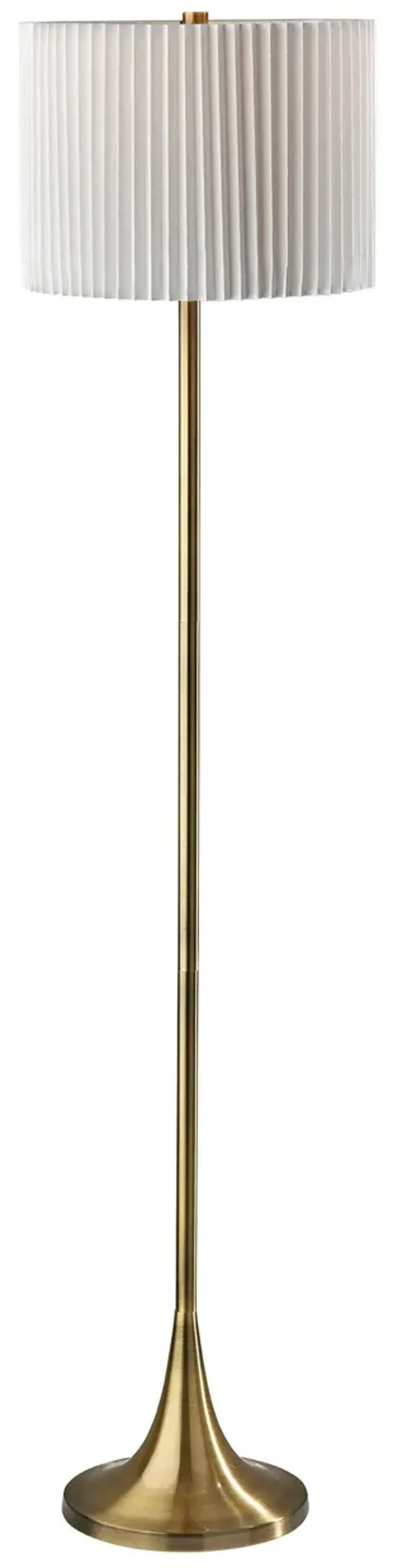 Eli Floor Lamp- Antique Brass