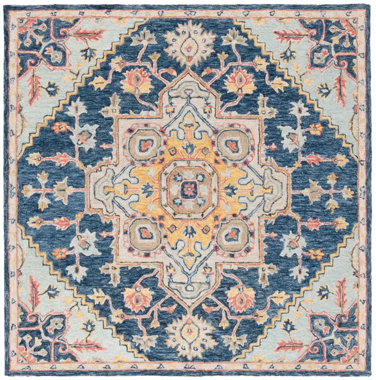 METRO Hand Tufted 6' x 6' Square area rug