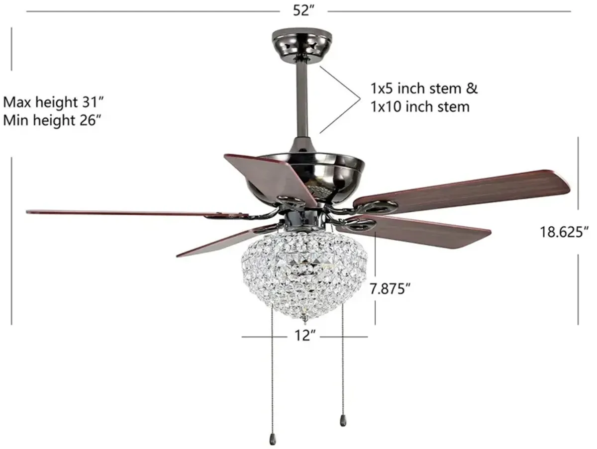 KORLA CEILING LIGHT FAN