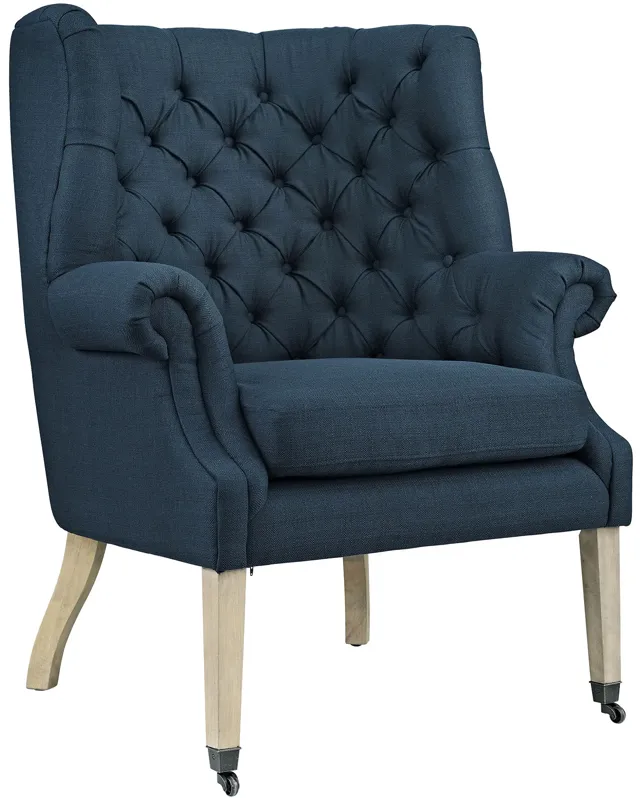 Chart Upholstered Fabric Lounge Chair